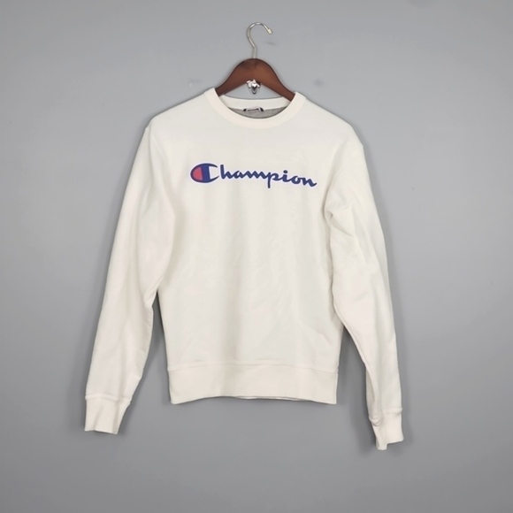 CHAMPION ROCHESTER LOGO CREWNECK UNISEX SWEATSHIRT - Picture 2 of 9